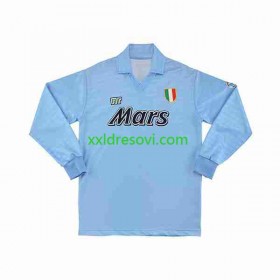 SSC Napoli 1991 Retro Domaći Nogometni Dres 1990 Dugim Rukavima